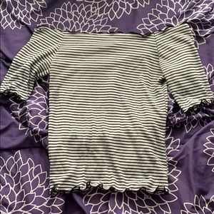 off the shoulder top